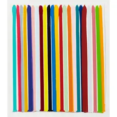 Untitled (No.15), 2014 by Ian Davenport, acrylic on paper, sold Oct 2022