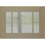 Jonathan Hoyle, WINTER WINDOW, oil on board