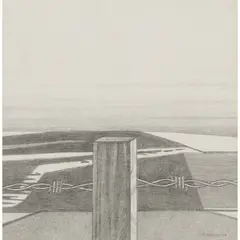 James H. Fairgrieve, THE BOUNDARY, 1979, pencil
