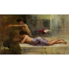 Robert Gavin, CONTEMPLATION: A STUDY, oil on canvas