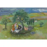 Brenda Mark, THE TREE OF LIFE, 1950, gouache on paper