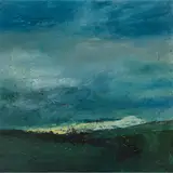 Christopher Wood, BLUE SKY, 1993, oil on canvas