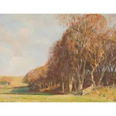 Henry Young Alison, AFTERNOON, LATE SEPTEMBER, oil on canvas