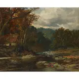 Samuel Bough, A MILL ON THE IRWELL