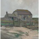 Stanley Cursiter, COTTAGE IN THE DUNES