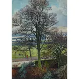 James McIntosh Patrick, MAGDALEN GREEN WITH THE TAY BRIDGE BEHIND