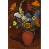 Mary Nicol Neill Armour, STILL LIFE WITH BROWN JUG, 1967