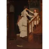 John Henry Lorimer, SWEET ROSES, oil on canvas