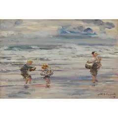 William McTaggart, CARNOUSTIE, oil on canvas