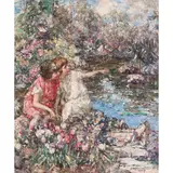 Edward Atkinson Hornel, BY A WOODLAND POOL
