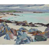 Francis Cadell, IONA, EAST BAY - THE LITTLE ISLAND AND MULL