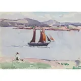 Francis Cadell, A PASSING YACHT
