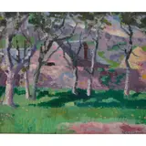 Francis Cadell, THE STEADING, c.1927