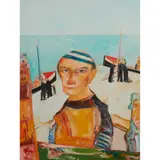 John Bellany, THE MARINER, oil on canvas
