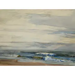 MONTROSE BASIN by James Morrison, oil on board, sold Jun 2022