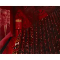 Peter Thomson, METROPOLIS, oil on panel