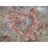 Peter Howson, WAR IN EUROPE, 2017, mixed media on paper