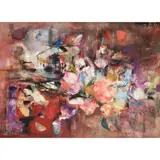 John Houston, FLOWERS AT SUNSET, 1959