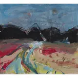 James D. Robertson, SCOTTISH LANDSCAPE, mixed media