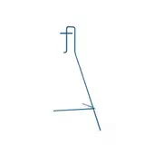 Martin Boyce, BLUE MASK STAND (FOR C), 2007, Painted steel sculpture
