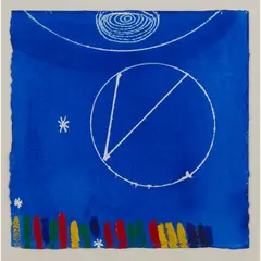 Wilhelmina Barns-Graham, CONFRONTATION III, 2002, Acrylic on paper