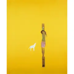 Craigie Aitchison, CRUCIFIXION, 2000, Screenprint, 44/75