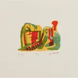 Henry Moore, RECLINING FIGURE, 1967, Lithograph, 38/65