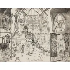 Chris Orr, BONES, 1989, Etching and lithography, 28/35