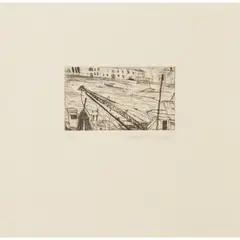 VENICE by Elizabeth Blackadder, Etching, 8/50, sold Apr 2022