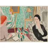 Vanessa Bell, THE SCHOOLROOM, Lithograph, published by Contemporary Lithographs Ltd., London