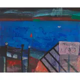 Barbara Rae, MULL FERRY, Screenprint, 9/40