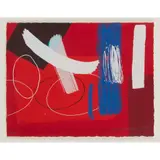 Wilhelmina Barns-Graham, RED, FROM MILLENIUM SERIES, 2000, Screenprint, 36/100