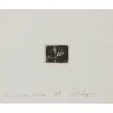 John Byrne, YOUNG SMOKER - OLD JOKER, Mezzotint, A/P