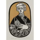 Willie Rodger, BONNIE PRINCE CHARLIE, 1975, Screenprint, 41/100
