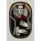 Willie Rodger, MARY QUEEN OF SCOTS, 1975, Screenprint, 61/100