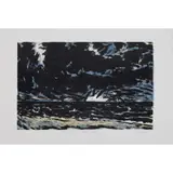 John Houston, NIGHT SKY OVER THE BASS ROCK, Lithograph, 21/100