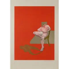 Francis Bacon, TRIPTYCH, 1983, each signed and numbered in pencil to margin, printed by Atelier Lelong, Paris