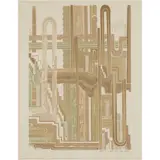Eduardo Paolozzi, HOMAGE TO MICHELANGELO, 1974, Lithograph, A.P.
