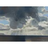 Charles Simpson, DARK SEA, oil on canvas