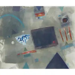 Diana Hope, THE CHINESE BOWL, mixed media on paper