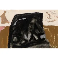 Trevor Bell, Penyghent, 1962, oil and watercolour on paper
