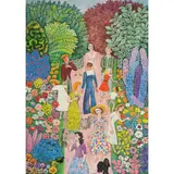Dom Robert, The Flowering Garden - Study for Tapestry, 1951, watercolour and coloured inks on paper