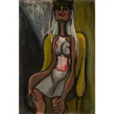 John Melville, The Tease, 1967, oil on canvas