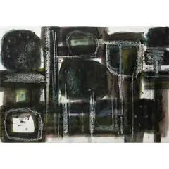James Hull, Nocturne, circa 1986, watercolour and gouache on paper
