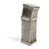 Hubert Dalwood, Small Double Tower, 1966, silvered bronze