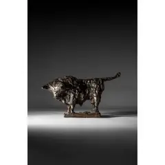 Robert Clatworthy, Bull, bronze with dark brown patina, from an edition of 7