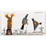 Alan Davie, Virtus, 2011; Apparition with a Strange Cloud, 2011 and Leap Here No.2, 2012