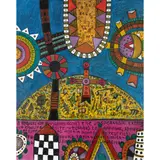 Alan Davie, Circulatio (A Region or Division), Opus O.1771, 2005, oil on canvas