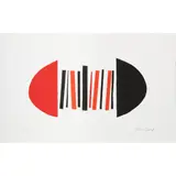 Terry Frost, Red and Black Squeeze, 2001 (Kemp 213)