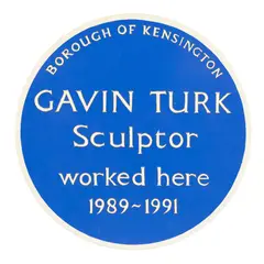 Gavin Turk, Relic (Cave), 1995, screenprint in colours on acrylic